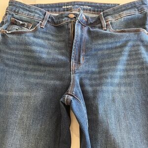 Women’s Old Navy Mid-rise Pop Icon Skinny Jeans Dark Blue